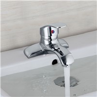 Hot selling,Zinc Alloy Chrome Stainless Stain Kitchen bathroom sink basin mixer tap bathroom faucet,deck mounted basin faucet,