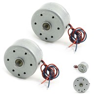 DHDL-2PCS RC300 6000RPM DC 1.5-9V Micro Motor for CD DVD Player