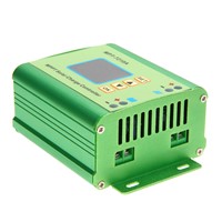 LCD MPPT 7210A Solar Charge Controller Regulator DC-DC Boost Voltage Ammeter Battery Charger FULI