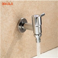BAKALA New RVT Chrome Brass Tap Basin The washing machine Wash Basin Faucet Bathroom