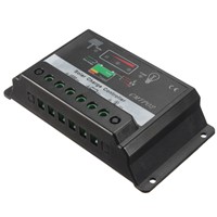 DHDL-30A MPPT Solar Panel Battery Regulator Charge Controller 12V/24V Auto