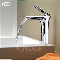 basin faucet for cold and hot water mixing tap waterfall faucet copper washbasin leading Modern