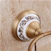 Antique Solid Brass Tissue Box/Roll Holder European Bronze Bathroom Toilet Paper Holder Bathroom Accessories