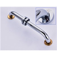 Bathroom Brass Safety Bathtub Handrail Grab Bar Shower Armrest With Concealed Screws Balance Assist Bath Grip Grab Bar 14 Inch