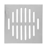 CNIM Hot Home Bathroom Supplies Silver Tone Square Stainless Steel Floor Drain Cover