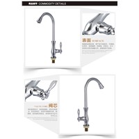 DONA1408 single cold water zinc alloy kitchen faucet on sales