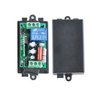 AC 220 V 1CH 10A Relay RF Wireless Remote Control Switch Wireless Light Switch Receiver + 2PCS Transmitter  315Mhz / 433.92Mhz