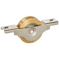 Promotion! 1.3&amp;amp;quot; Dia Single Roller Double Bearing Window Sash Pulley Wheel