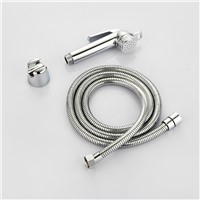 Chrome ABS Sprayer hand held toilet bidet spray shattaf spray factory sale toilet shower jet set-K9847