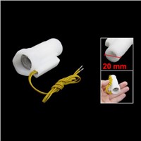 THGS Hot Sale White Plastic Shell Magnetic Water Flow Switch w Inner Outer Thread