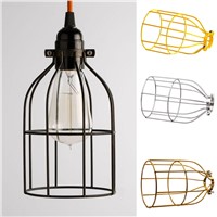 Lighting Metal Guard for String Light Vintage Lamp Holder Wire Iron Cage