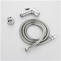 Chrome ABS Sprayer hand held toilet bidet spray shattaf spray factory sale toilet shower jet set-K9854