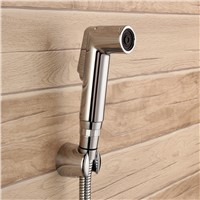 Chrome ABS Sprayer hand held toilet bidet spray shattaf spray factory sale toilet shower jet set-K9849