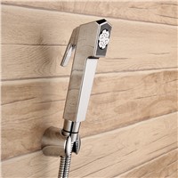 Chrome ABS Sprayer hand held toilet bidet spray shattaf spray factory sale toilet shower jet set-K777