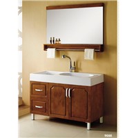 Hot selling   vanity cabinets with two  basin vanity