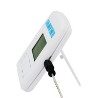 New Digital LCD Display Food Thermometer Timer Cooking Kitchen BBQ Probe Temperature gauge