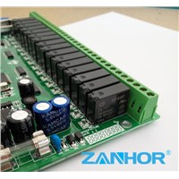 motor controller plc programmable logic controller single board plc  24  input point 16 relay output point 4AD 2DA 0~10v online