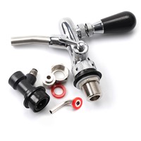 Beer Tap Faucet with Ball Lock ,Adjustable Facuet with chrome plating For Cornelius Keg,homebrew kegging kit