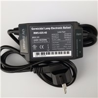 EU Standard Germicidal Lamp Electronic Ballasts UV Ballast with Buzzer Sounds Alarm Function IP60 RW5-425-40 CE certificate