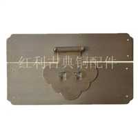 [accessories] antique copper copper bonus classical / furniture / Zhangmu box buckle lock
