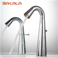 2017 BAKALA modern washbasin design Bathroom faucet mixer waterfall  Hot and Cold Water taps for basin of bathroom F-6166