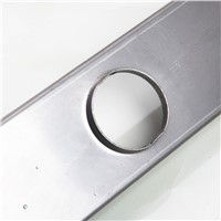 600 Stainless Steel 304 Linear Shower Drain, Horizontal Drain, Floor Waste, Tile Insert Deodorant Shower Channel Chrome
