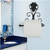 Vintage Wall Mounted Toilet Paper Roll Hanger Towel Rack Holder Bathroom Accessories