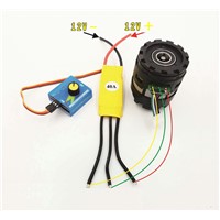 2pcs DC6-12.8V 480W Miniature High Power DC Brushless Motor Speed Controller Stepless Speed Control Board