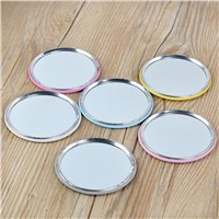 1Pcs Mini Women Lovely Hand-painted Portable Small Mirror Cosmetic Makeup Mirrors