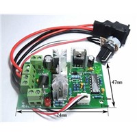 PWM 120W DC motor Speed Controller Module with Switchable Potentiometer 10V-30V