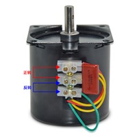 60KTYZ  AC220V 14W AC synchronous motor low speed high torque forward and reverse rotation