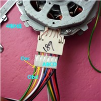AC 230V-240v 50HZ 500w 4-phase 6-wire motor, low-speed brushless motor electric machinery / DIY electrical accessories