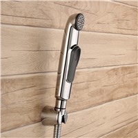 Bathroom Toilet Handheld ABS Plastic Bidet Sprayer Shower head Douche kit with 7/8&amp;amp;quot; T-adapter--D578HC