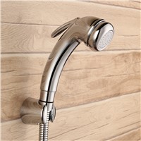 Bathroom Toilet Handheld ABS Plastic Bidet Sprayer Shower head Douche kit with 7/8&amp;amp;quot; T-adapter--D578H2