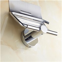 BOCHSBC Stainless Toilet Roller Holder Chrome Finish Bathroom Roller Paper Rack  Modern Simple Toilet Paper Holder