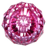 WSFS Hot 40mm Vintage Crystal PINK Feng Shui Ball Placed in window ornament make Rainbow