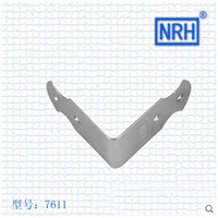 NRH7611 90 degree angle Corner of the wooden case furniture Bag corner Iron chrome surface bright quality assurance