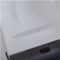 BOCHSBC Toilet Paper Box Waterproof Plastic Tissue Box Sucker Toilet Paper Rack Brown Grey Wall Mount Accessories