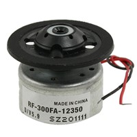 Top List RF-300FA-12350 DC 5.9V Spindle Motor for DVD CD Player Silver+Black