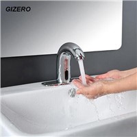 Chrome Brass Faucet Touchless Sensor Automatic Faucet Electric Infrared Bathroom Sink Taps ZR1008