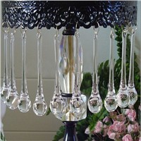 10pcs/lot 20*80mm Clear Raindrops crystal Chandelier Parts,lamp Glass hanging pendants,crystal beads curtain Accessories.