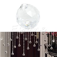 Clear Crystal Ball Lamp Prisms Part Wedding Decor Hanging Pendant 20mm 30mm 40mm