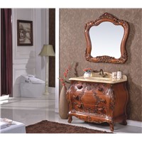 New wooden classical bathroom vanity