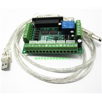 MACH3 5 axis stepper motor drives/CNC with optical coupling isolation /With USB cable/xj