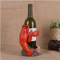 New resin crabs lobster wine racks creative wedding decorations wine racks ornaments kitchen accessories