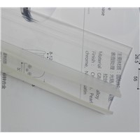 Draught Excluder Weatherstrip Draft Stopper Sealing Strip 8mm Glass Frameless Screen Shower Room Door Window Balcony Seals 1m F