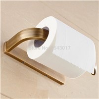 Bathroom Accessories Toilet Roll Paper Holder High Quality Antique Bronze Finish Wall Mounted Copper Brass Tissue Holder ZR2342