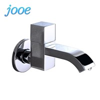 jooe single cold bathroom faucet Wall Mounted MOP pool faucet Single Holder waterfall water tap brass bibcock torneira