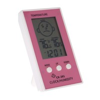 LCD Digital Thermometer Hygrometer table Clock Temperature Humidity Measurement Temperature weather station Diagnostic-tool