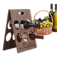 Creative Wood Wine Rack Handmade Wood Wine Rack Restaurant Bar KTV Wine Display Stand kitchen accessories